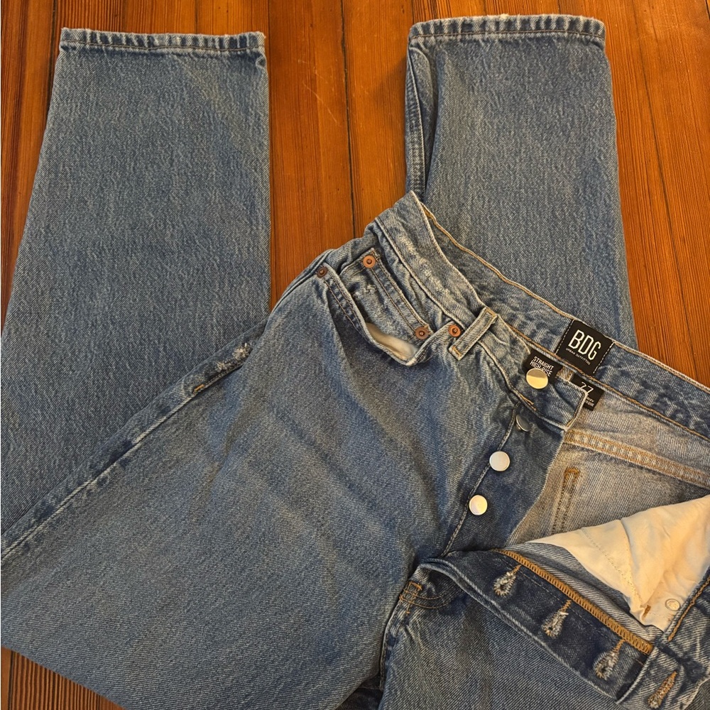 BDG High-Rise Blue Denim Jeans